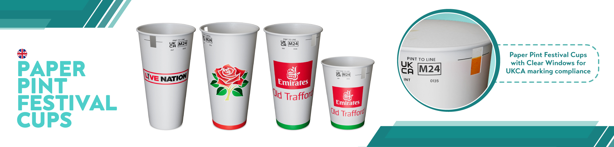 Paper Pint Festival Cups