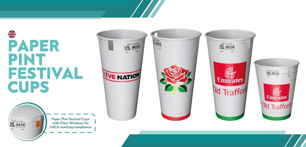 Paper Pint Festival Cups