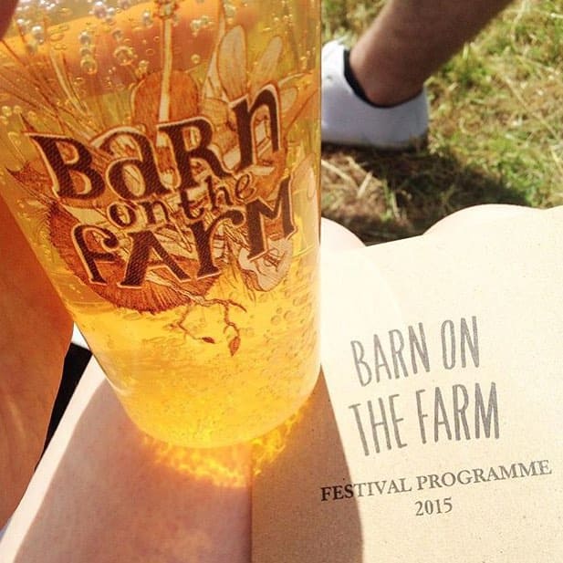Barn on the farm branded cups