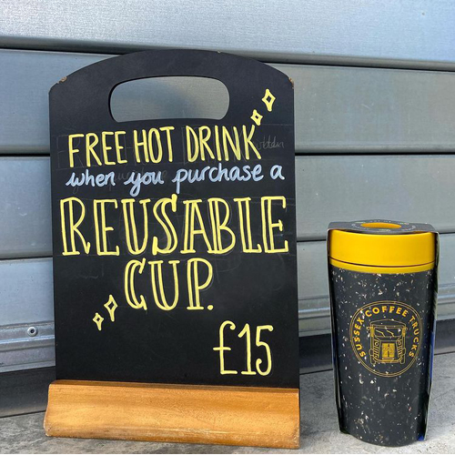 Sussex Coffee Trucks cups