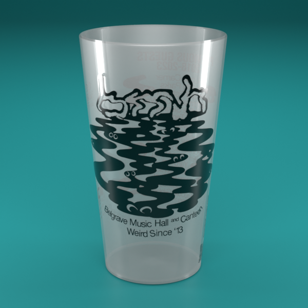 Pint to Line Cups 1 Colour Printed